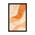 POSTER LINII DE ARTĂ PEACH FUZZ - FORME ABSTRACTE - POSTERE