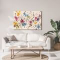 WANDBILD MUSIKALISCHE TÖNE IN FARBEN - MUSIKBILDER - BILDER