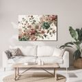 TABLEAU SUR TOILE – FLEURS DOUCES EN TONS PASTEL - TABLEAUX - 🔥 VENTE TOTALE