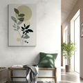 CANVAS PRINT PLANTS IN BOHO DESIGN - PICTURES OF TREES AND LEAVES - PICTURES