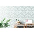 SELF ADHESIVE WALLPAPER BLUE DRAGONFLIES IN A MANDALA CIRCLE - SELF-ADHESIVE WALLPAPERS{% if product.category.pathNames[0] != product.category.name %} - WALLPAPERS{% endif %}