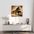 OBRAZ KONCERTNÍ KLAVÍR V TEPLE - OBRAZY IMITACE OLEJOMALBY - OBRAZY