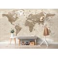 SELF ADHESIVE WALLPAPER BEAUTIFUL VINTAGE WORLD MAP - SELF-ADHESIVE WALLPAPERS - WALLPAPERS