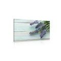 QUADRO DI LAVANDA SU SFONDO IN LEGNO - QUADRI DI FIORI - QUADRI