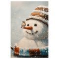 OBRAZ VÁNOČNÍ POHÁDKA SE SNĚHULÁKEM - VÁNOČNÍ A ZIMNÍ OBRAZY - PICTURES