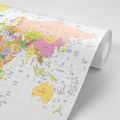 WALLPAPER MAP ON A WHITE BACKGROUND - WALLPAPERS MAPS - WALLPAPERS