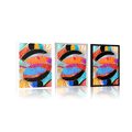 POSTER COLORFUL ABSTRACTION - ABSTRACT AND PATTERNED - POSTERS