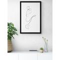 POSTER – LINEE INTERESSANTI CON PASSEPARTOUT - MOTIVI DALLA NOSTRA OFFICINA - POSTER