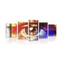 5-PIECE CANVAS PRINT SURREALISTIC EYE - ABSTRACT PICTURES{% if product.category.pathNames[0] != product.category.name %} - PICTURES{% endif %}