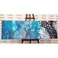 CANVAS PRINT ABSTRACTION FROM WATERCOLOR COLORS - ABSTRACT PICTURES - PICTURES