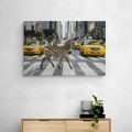 WANDBILD ZEBRA IN NEW YORK - DOVIDO CHALLENGE - BILDER