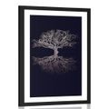 POSTER WITH MOUNT MYSTERIOUS TREE OF LIFE - MOTIFS FROM OUR WORKSHOP - POSTERS