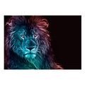 SELF ADHESIVE WALLPAPER RAINBOW LION - WALLPAPERS{% if product.category.pathNames[0] != product.category.name %} - WALLPAPERS{% endif %}
