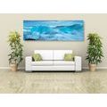 CANVAS PRINT ICE FLOES - PICTURES OF NATURE AND LANDSCAPE - PICTURES