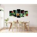 5-PIECE CANVAS PRINT ORGANIC FRUITS AND VEGETABLES - PICTURES OF FOOD AND DRINKS - PICTURES