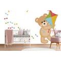SELF ADHESIVE WALLPAPER TEDDY BEAR WITH A KITE - SELF-ADHESIVE WALLPAPERS - WALLPAPERS