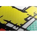 WANDBILD JUGENDLICHE POP-ART - POP-ART-BILDER - BILDER