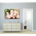 CANVAS PRINT ROMANTIC BOUQUET - PICTURES FLOWERS - PICTURES