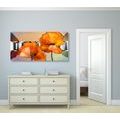 CANVAS PRINT FLOWERS IN ORIENTAL STYLE - ABSTRACT PICTURES{% if product.category.pathNames[0] != product.category.name %} - PICTURES{% endif %}