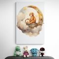 CANVAS PRINT DREAMY MONKEY - DREAMY LITTLE ANIMALS - PICTURES