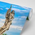 SELF ADHESIVE WALL MURAL ANGEL WITH A CROSS - SELF-ADHESIVE WALLPAPERS - WALLPAPERS