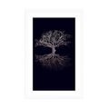 POSTER WITH MOUNT MYSTERIOUS TREE OF LIFE - MOTIFS FROM OUR WORKSHOP - POSTERS