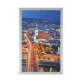 POSTER VIEW OF BRATISLAVA AT NIGHT - CITIES - POSTERS