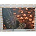 CANVAS PRINT BUDDHA FULL OF HARMONY - PICTURES FENG SHUI - PICTURES