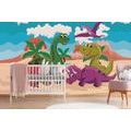 SELF ADHESIVE WALLPAPER WORLD OF DINOSAURS - SELF-ADHESIVE WALLPAPERS - WALLPAPERS