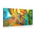 CANVAS PRINT POSEIDON BENEATH THE SEA SURFACE - ABSTRACT PICTURES{% if product.category.pathNames[0] != product.category.name %} - PICTURES{% endif %}