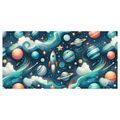 OBRAZ RAKETA A PLANETY VE VESMÍRU - CHILDREN'S SPACE PICTURES - PICTURES