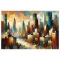 SLIKA MODERNA URBANA KRAJINA - SLIKE GRADOVA - SLIKE