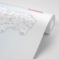 SAMOLEPÍCÍ TAPETA MAPA SLOVENSKA - SAMOLEPÍCÍ TAPETY - TAPETY