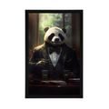 POSTER TIERISCHER GANGSTER PANDA - TIERISCHE GANGSTER - POSTER