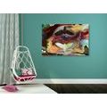 CANVAS PRINT MYSTICAL SILHOUETTE - ABSTRACT PICTURES - PICTURES