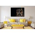 CANVAS PRINT OWL - PICTURES OF ANIMALS - PICTURES