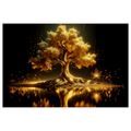 OBRAZ ZÁŘIVÝ STROM ŽIVOTA V NOCI - OBRAZY STROMY ŽIVOTA - OBRAZY