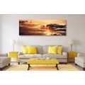 CANVAS PRINT ENCHANTING CLOUDS - PICTURES OF NATURE AND LANDSCAPE - PICTURES