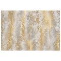 ZELFKLEVEND FOTOBEHANG ABSTRACTE GOUDEN PATINA IN GLAMOURSTIJL - FOTOBEHANG ABSTRACT - FOTOBEHANG
