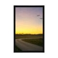 AFFICHE COUCHER DE SOLEIL CHARMANT - NATURE - AFFICHES