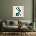 WANDBILD TANZENDE FRAU IN ABSTRAKTION - WANDBILDER FRAUEN - BILDER