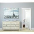 CANVAS PRINT WINTER PARIS - PICTURES OF CITIES - PICTURES