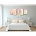 5-PIECE CANVAS PRINT ABSTRACT TREES IN THE FOREST - ABSTRACT PICTURES{% if product.category.pathNames[0] != product.category.name %} - PICTURES{% endif %}