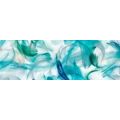 CANVAS PRINT GREEN FEATHERS - STILL LIFE PICTURES - PICTURES