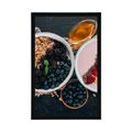 POSTER DELICIOUS MUESLI VARIATIONS - WITH A KITCHEN MOTIF - POSTERS