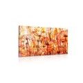 CANVAS PRINT DANDELION IN SHADES OF ORANGE - ABSTRACT PICTURES{% if product.category.pathNames[0] != product.category.name %} - PICTURES{% endif %}