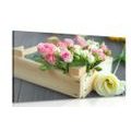 CANVAS PRINT DELICATE FLORAL COMPOSITION - STILL LIFE PICTURES - PICTURES