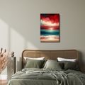 OBRAZ MOŘE V BARVÁCH SOUMRAKU - OBRAZY MOŘE A PLÁŽ - OBRAZY