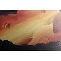 CANVAS PRINT VIEW FROM A CAVE - PICTURES OF NATURE AND LANDSCAPE - PICTURES