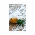 POSTER PINEAPPLE IN AN OCEAN WAVE - NATURE - POSTERS